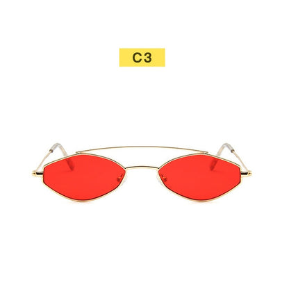 Retro Oval Sunglasses