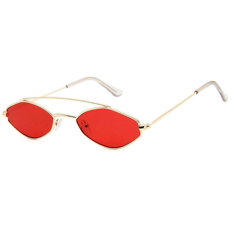 Retro Oval Sunglasses