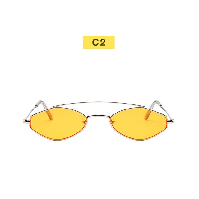 Retro Oval Sunglasses