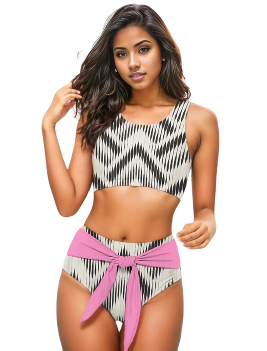 Valentina Love Knots High Waisted Bikini