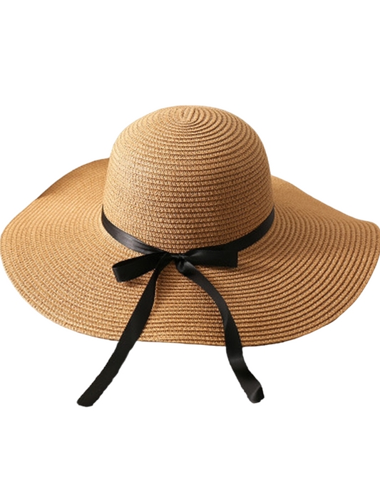 Ocean Whisper Straw  Beach Hat