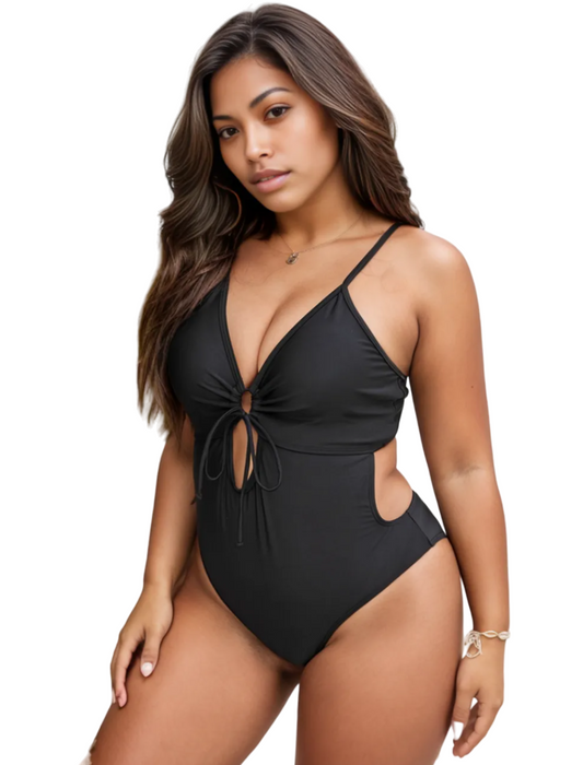 Bianca Bliss One-Piece V-Neck Bikini