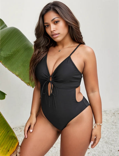 Bianca Bliss One-Piece V-Neck Bikini